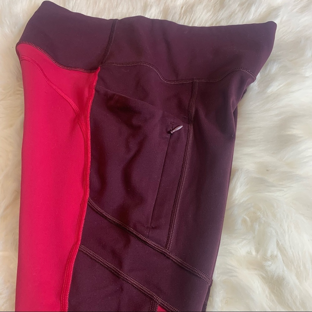 Athleta All In Structure 7/8 Colorblock Leggings - image 8